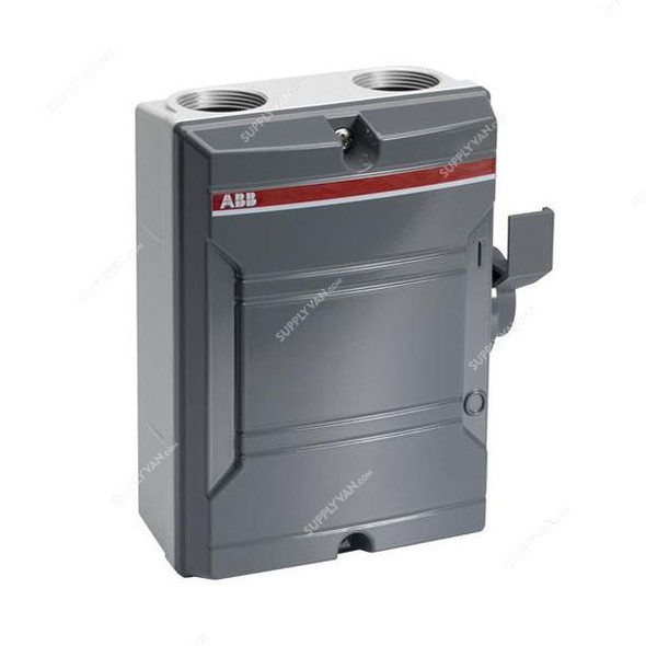 ABB Enclosed Switch Disconnector, KSE340TPN, 3P, 11 kW, 40A ABB Enclosed Switch Disconnector, KSE340TPN, 3P, 11 kW, 40A