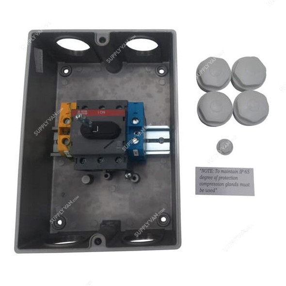 ABB Enclosed Switch Disconnector, KSE363TPN, 3P, 22 kW, 63A ABB Enclosed Switch Disconnector, KSE363TPN, 3P, 22 kW, 63A