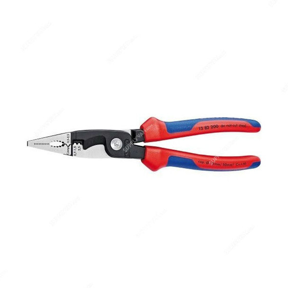 Knipex Plier For Electrical Installation, 1382200, 200MM