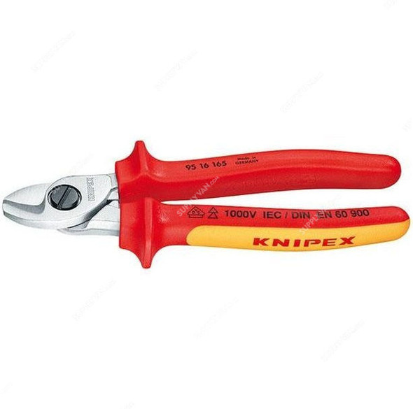 Knipex Cable Shear, 9516165, 165MM