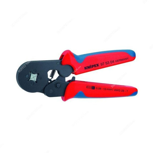 Knipex Adjustable Crimping Plier, 975304SB, 180MM