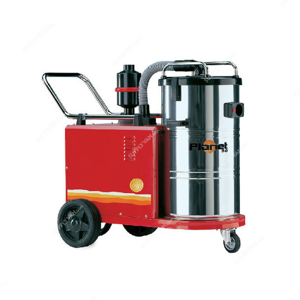 Soteco Dry Vacuum Cleaner, Planet-50P, 3000W, 60 Litres