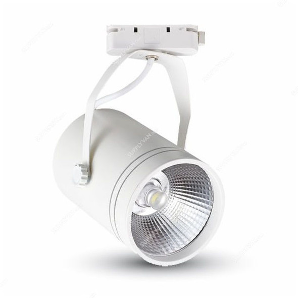 V-Tac LED Track Light, VT-4532-RD, COB, 30W, WarmWhite