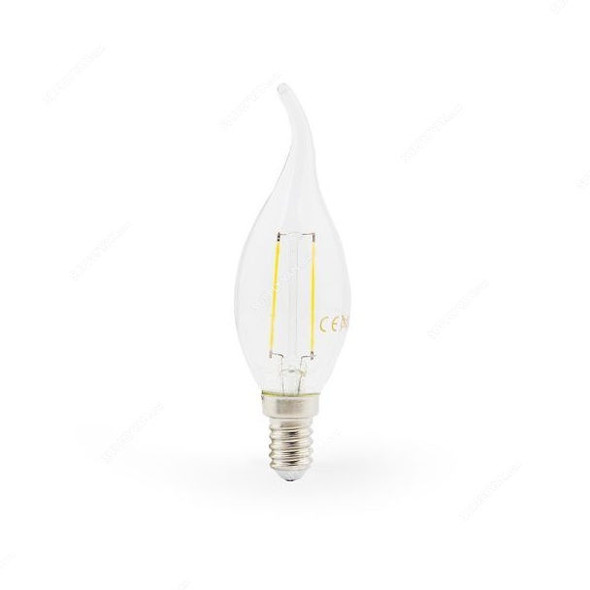 V-Tac LED Candle Bulb, VT-1897, COG, 2W, WarmWhite