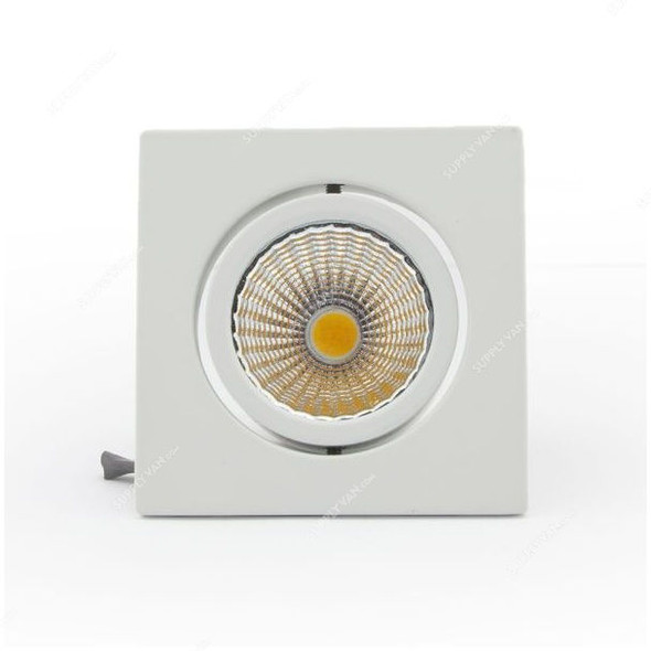 V-Tac LED Down Light, VT-1115-SQ, COB, 5W, WarmWhite