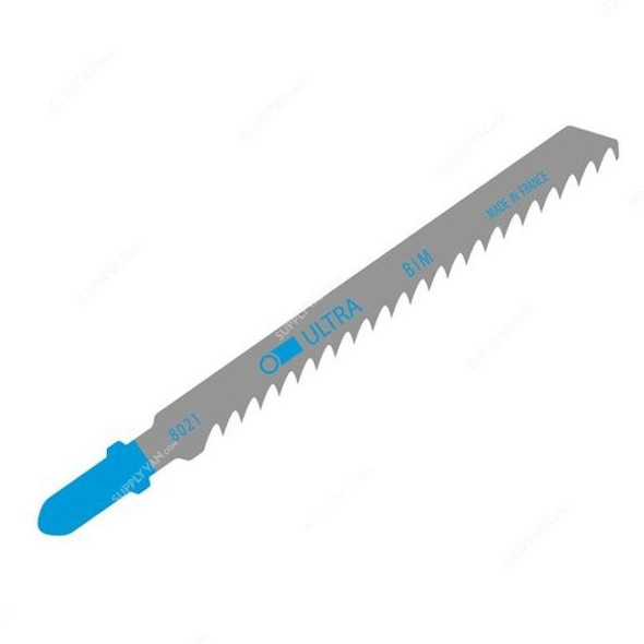 Ultra Bi-Metal Jigsaw Blade, 8021, 100MM, 6TPI