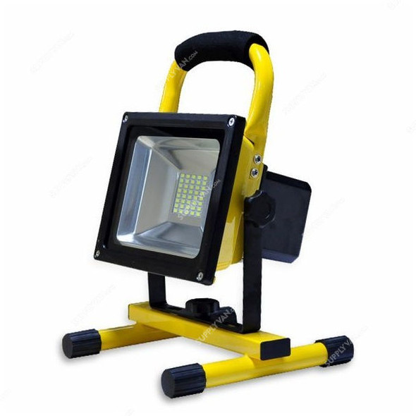 V-Tac Rechargable LED Flood Light, VT-4822-SQ, SMD, 20W, CoolWhite