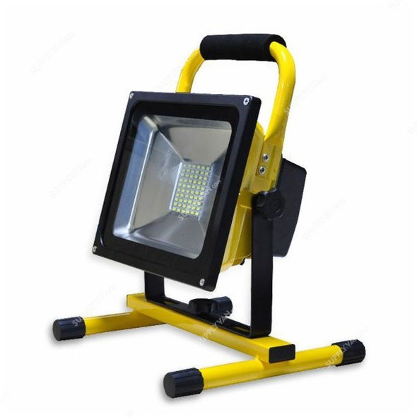 V-Tac Rechargable LED Flood Light, VT-4832-SQ, SMD, 30W, WarmWhite