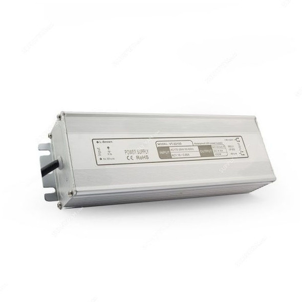 V-Tac WaterProof LED Driver, VT-22100, 12VDC, 8.5A, 100W