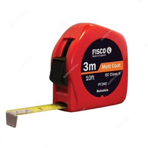 Fisco Measuring Tape, PF3ME, PF Series, 3 Mtrs x 13MM
