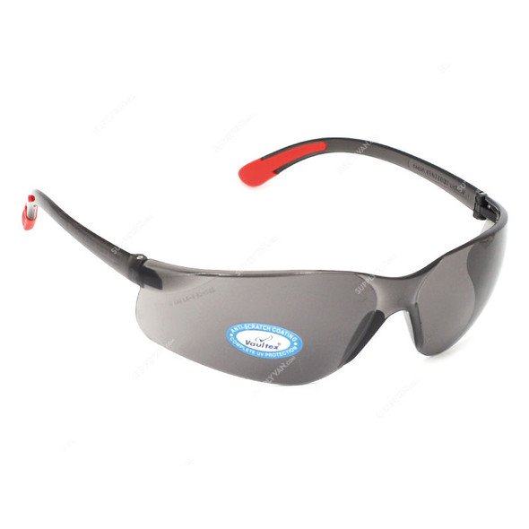 Vaultex Safety Spectacles, V91, Grey, PK10
