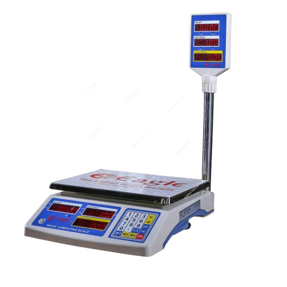 Eagle Price Computing Weighing Scale, EPC113-Pole, 30 Kg