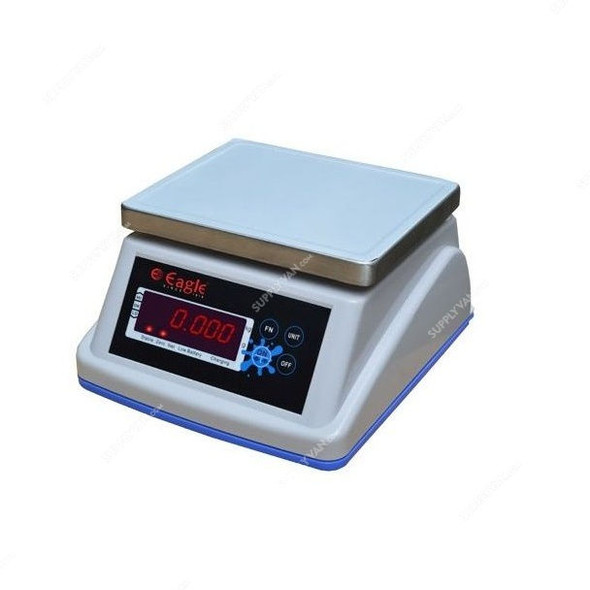 Eagle WaterProof Table Top Scale, T7W15, 15 Kg