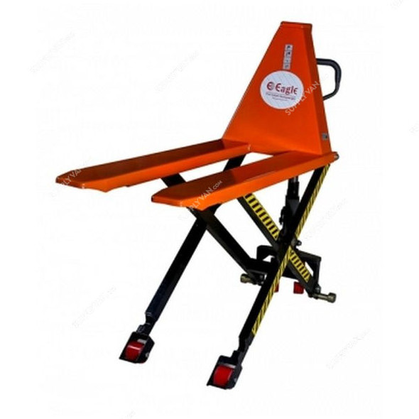 Eagle Scissor Lift Pallet Truck, ESLT10, 550MM Fork Width x 1150MM Fork Length, 1000 Kg Weight Capacity