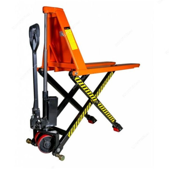 Eagle Scissor Lift Pallet Truck, ESLT10, 550MM Fork Width x 1150MM Fork Length, 1000 Kg Weight Capacity