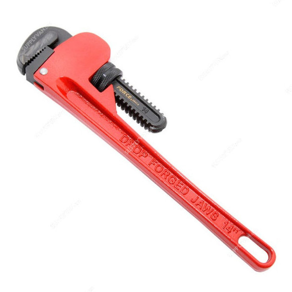 Force Iron Pipe Wrench, 68414, 14 Inch Length