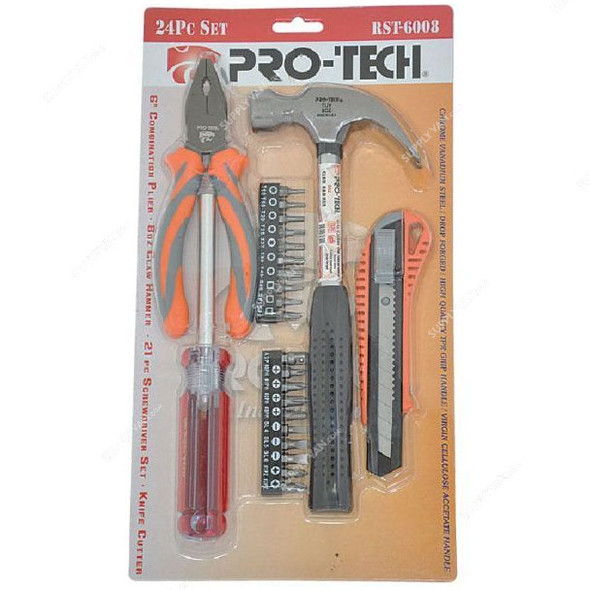 Pro-Tech Tool Set, RST-6008, 24 Pcs/Set