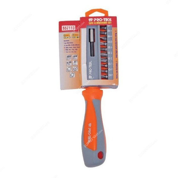 Pro-Tech Screwdriver Set, 557113, 13PCS