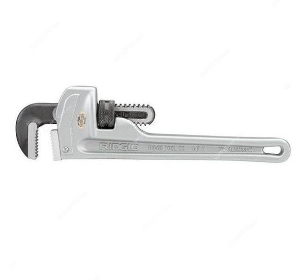 Ridgid Aluminium Pipe Wrench, 31090, 10 Inch