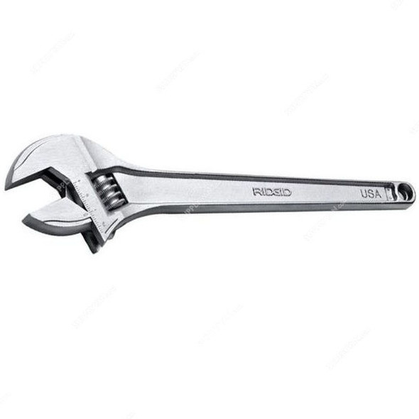 Ridgid Adjustable Wrench, 86907, 8 Inch