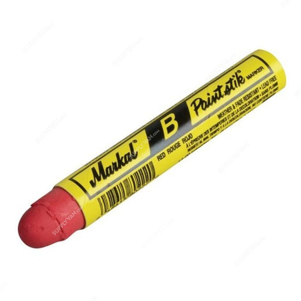 Markal Solid Paint Marker, 80222, Red