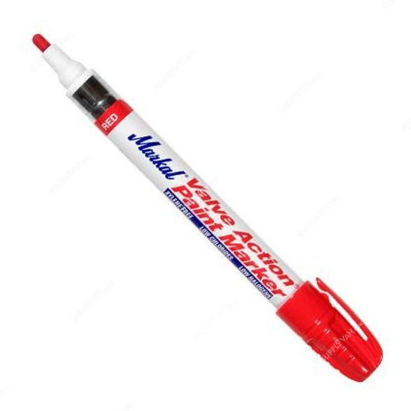 Markal Liquid Paint Marker, 96822, Red