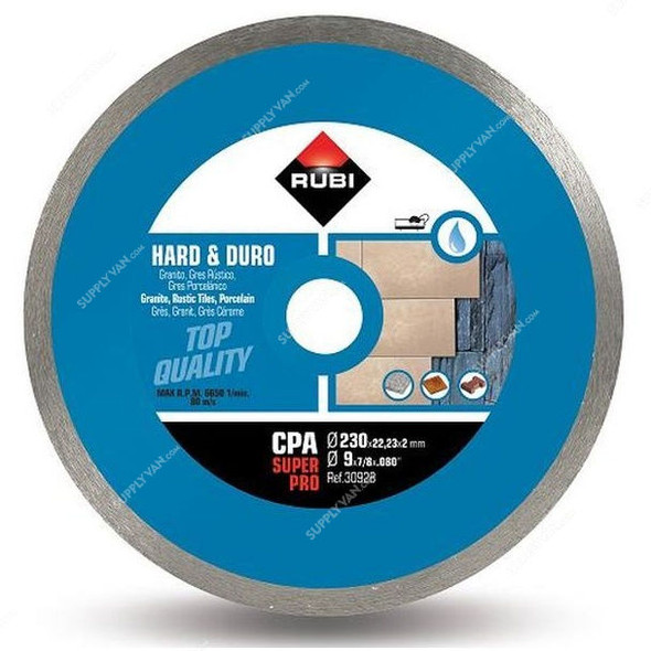 Rubi Diamond Blade, 030928, 230MM