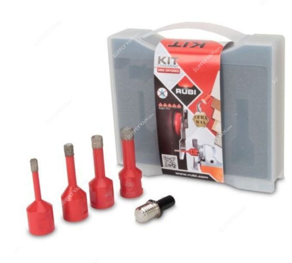 Rubi Diamond Drill Bit Kit, 050938