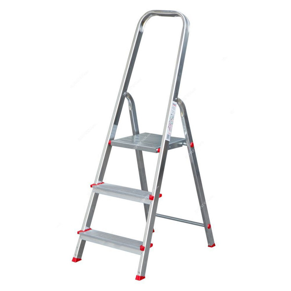 Beorol Aluminium Ladder, MERAL2, 2 Steps, 0.57 Mtrs