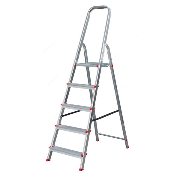 Beorol Aluminium Ladder, MERAL4, 4 Steps, 1 Mtrs