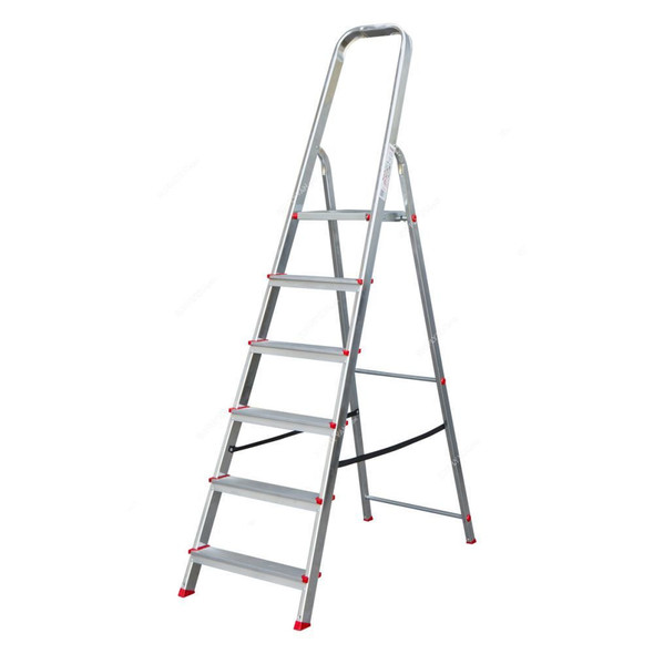 Beorol Aluminium Ladder, MERAL5, 5 Steps, 1.21 Mtrs