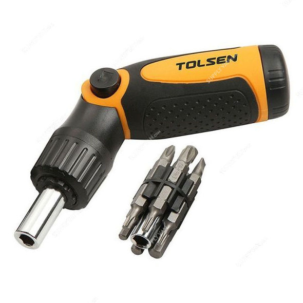 Tolsen Bits And Socket Set, 20040, 14PCS