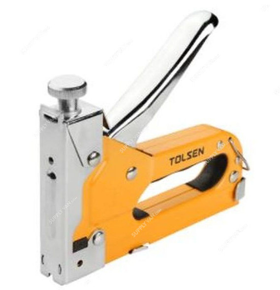 Tolsen Staple Gun, 43021, Yellow And Silver