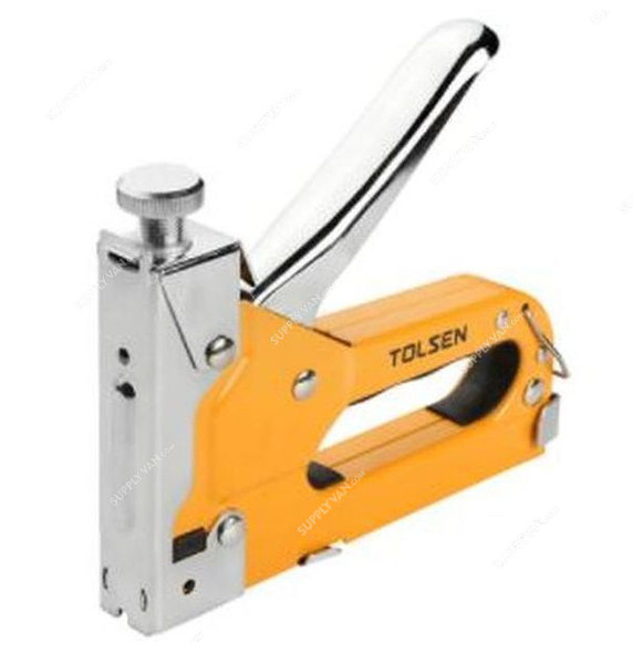 Tolsen Staple Gun, 43022, Yellow And Silver