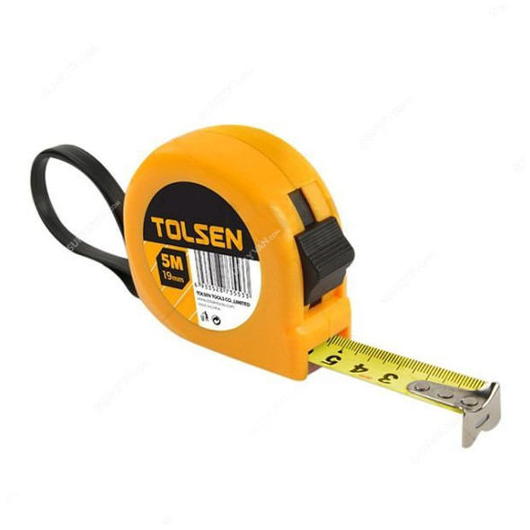 Tolsen Measuring Tape, 35009, 3 Mtrs