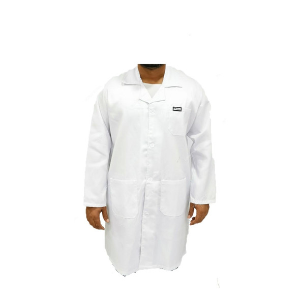Armour Production Twill Lab Coat, White, M