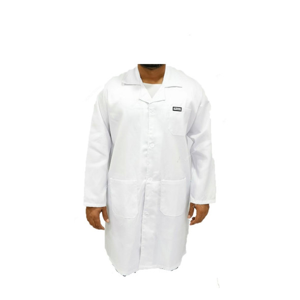 Armour Production Twill Lab Coat, White, L