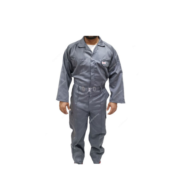 Taha Safety Coverall, Grey, M
