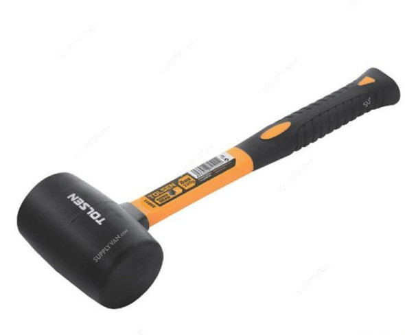 Tolsen Rubber Mallet With Fiberglass Handle, 25037, 0.67Kg