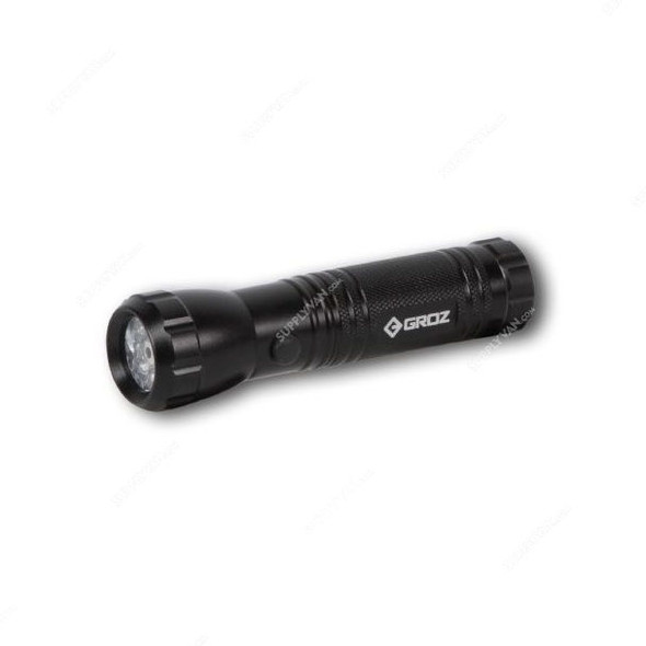 Groz Flashlight, LED-100, 18 LM