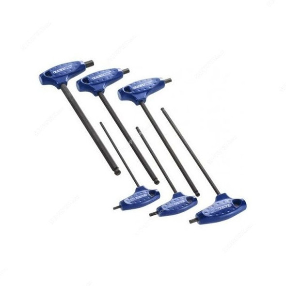 Expert Hex Key Set, E121203, T-Handle, 6PCS