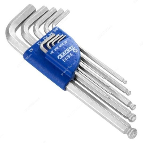 Expert Hex Key Set, E117816, 8PCS