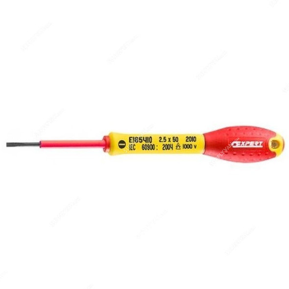 Expert Insulated Screwdriver, E165410, 2.5x50MM