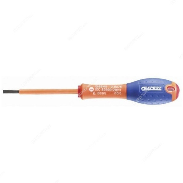 Expert Insulated Screwdriver, E165412, 4.0x100MM