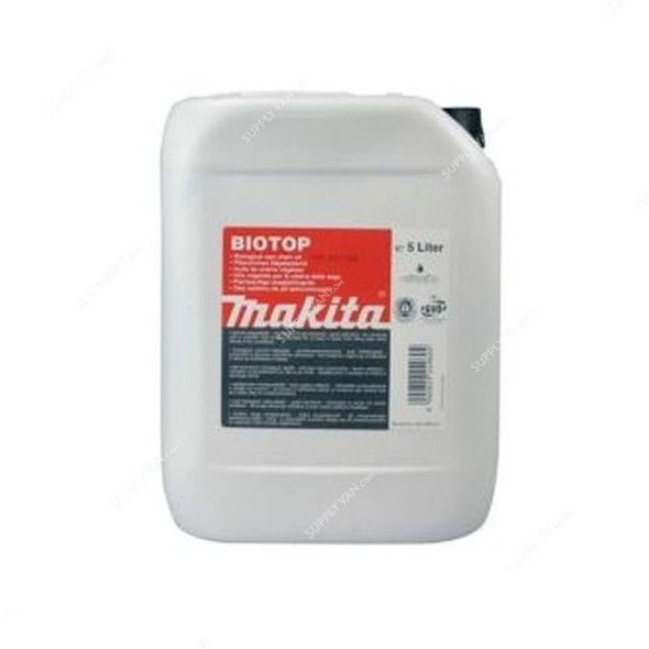 Makita Biotop Chain Oil, 980008611, 5 Litres