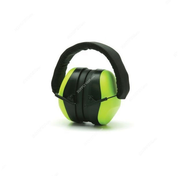 Pyramex Ear Muff, PM8031, Hi-Vis Lime