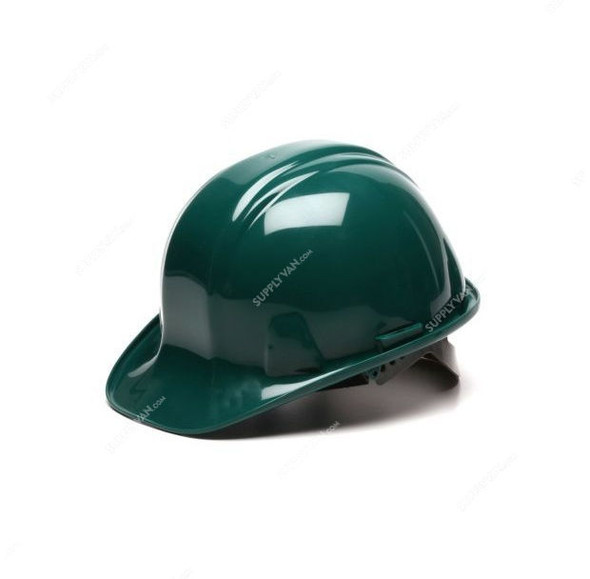 Pyramex Safety Helmet, HP16035, Green