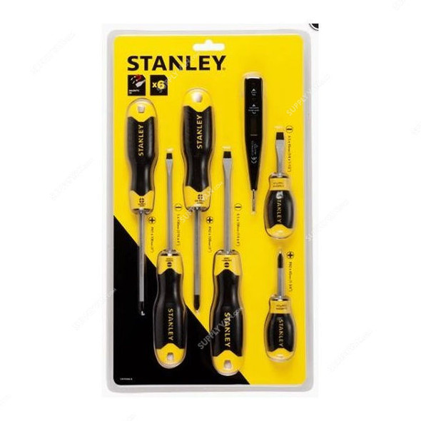 Stanley Screwdriver Set, STHT92002-8, 6 Pcs/Set
