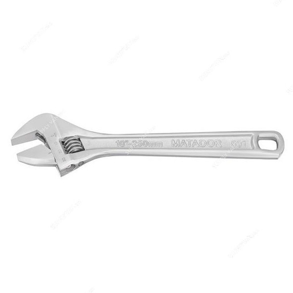 Matador Adjustable Wrench, 0591-0100, 10 Inch Length