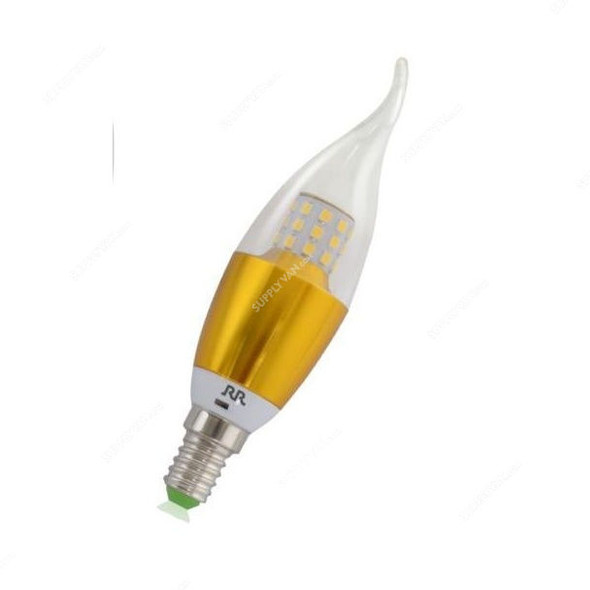 RR LED Candle Bulb, RRCL-5-5WE14T, SMD, 5.5W, 3000K